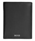 Porte-cartes Flap avec porte-monnaie Classic Hugo Boss Noir Homme