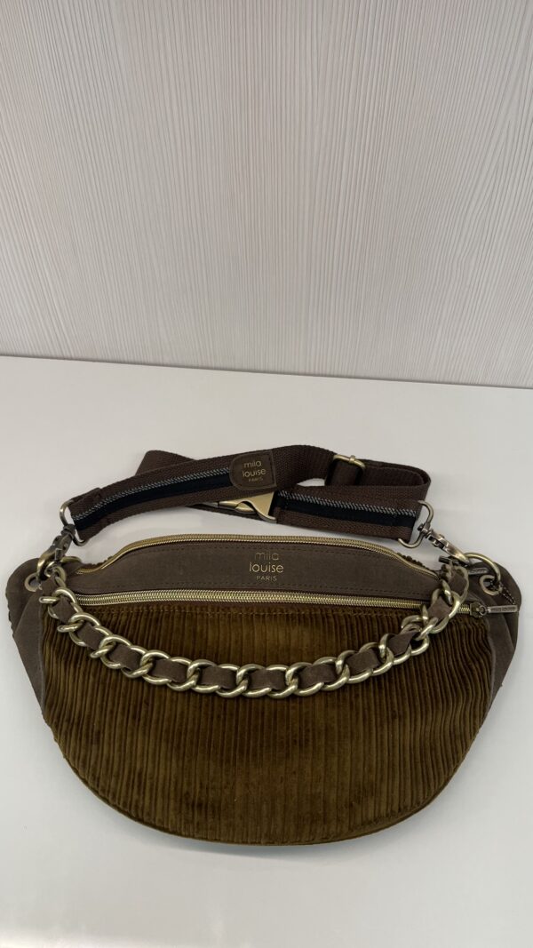 Sac banane Petra M VFR1 Mila Louise fumé kaki