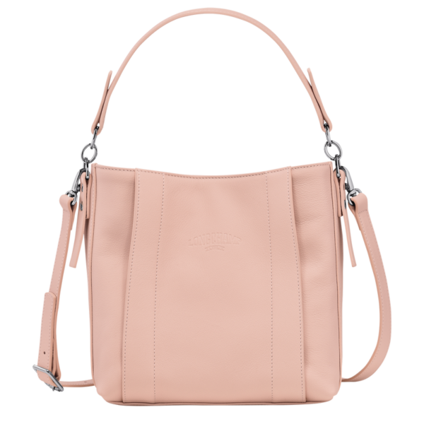 Sac bandoulière S Longchamp femme 3D Cuir - nude