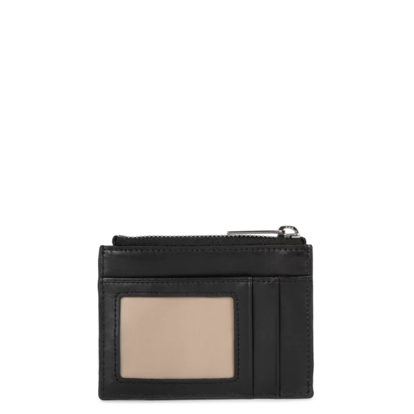Porte-cartes femme cuir Lancaster Paris PM noir