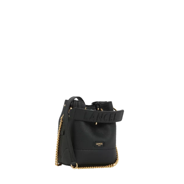 Sac seau Ninon XS de Lancel Noir-Gold