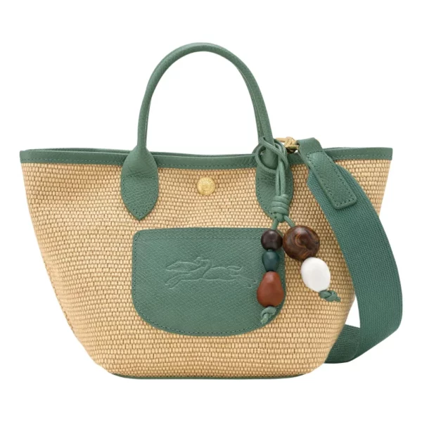 Sac bandoulière XS Le Panier Pliage Céramique Longchamp - origan