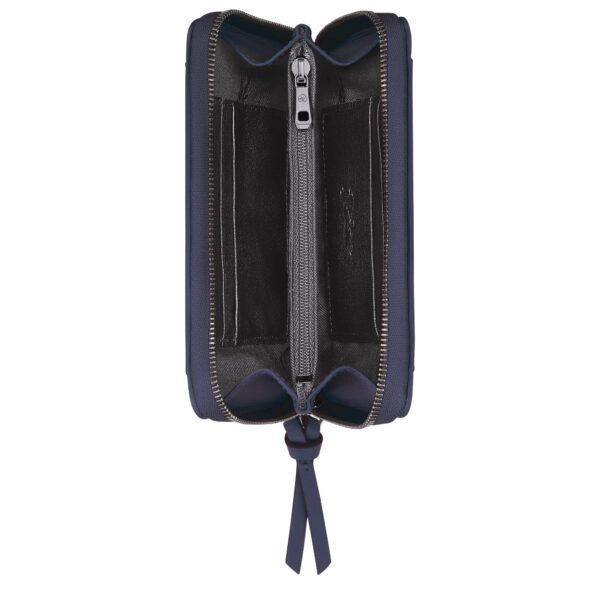 Portefeuille compact Longchamp 3D - myrtille