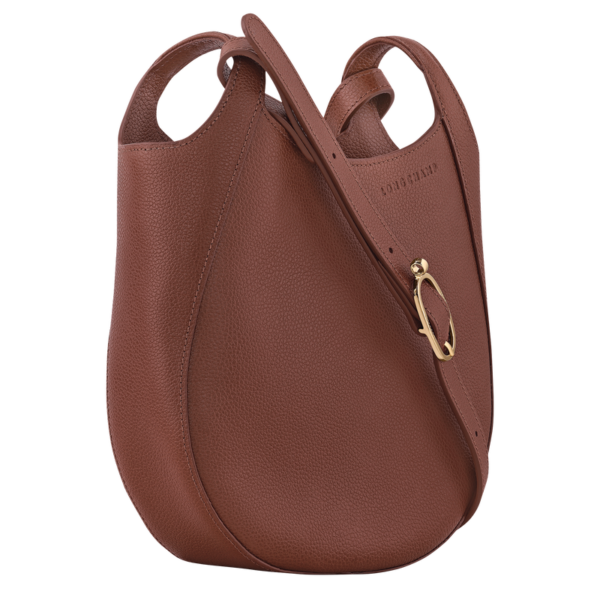 Sac bandoulière S Foulonné - Longchamp - café