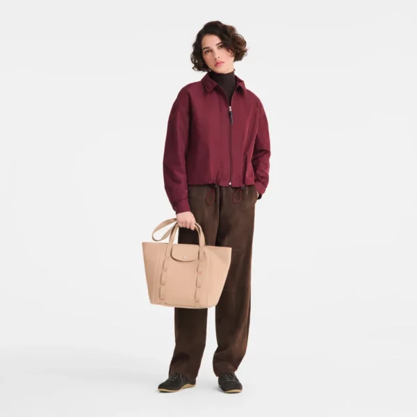 Sac cabas M Le Pliage Collection Longchamp – beige