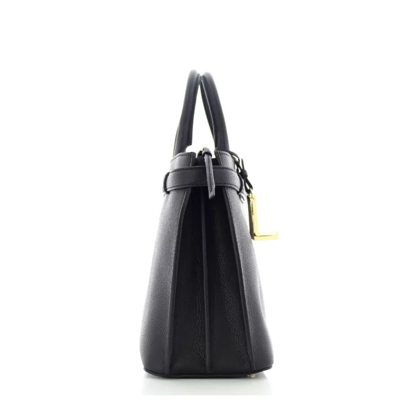 Lancel Grand sac porté main Faubourg L cuir grainé