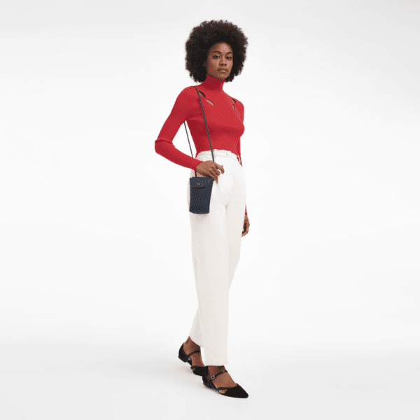 Etui téléphone avec cordon Le Pliage Xtra Longchamp - Navy