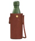 Porte-gourde avec bouteille Epure cuir - Longchamp - brun