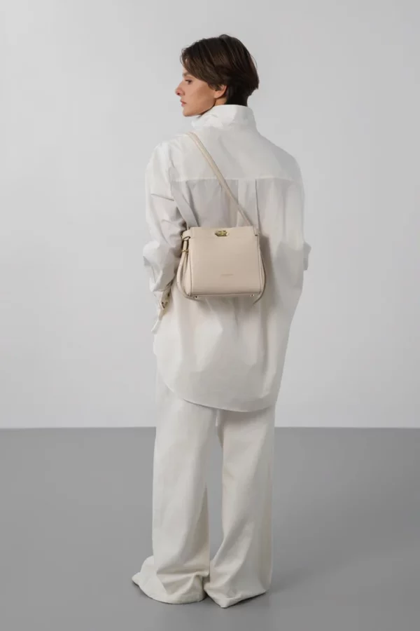 Petit sac trotteur Lady Romy - Lancaster - écru