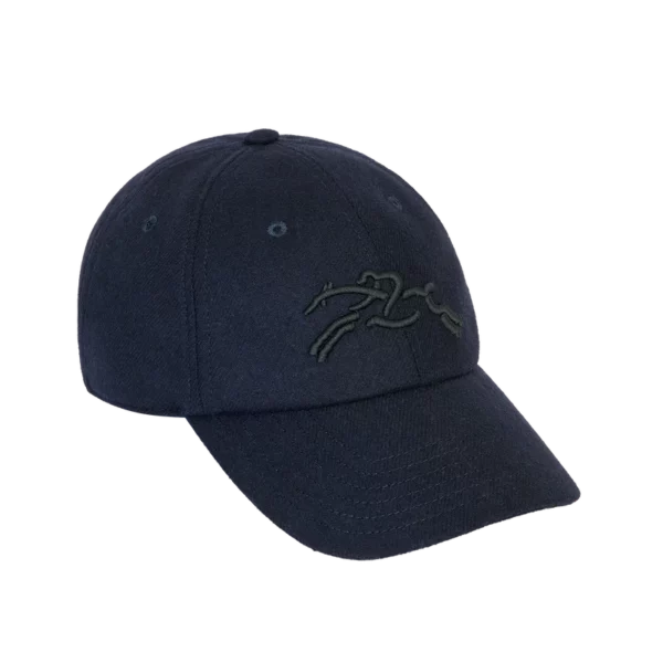 Casquette maille Longchamp - marine