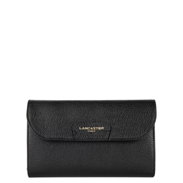 Portefeuille femme cuir Dune Lancaster noir