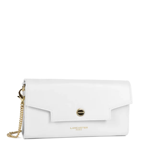 Pochette Mademoiselle Grace Lancaster blanc