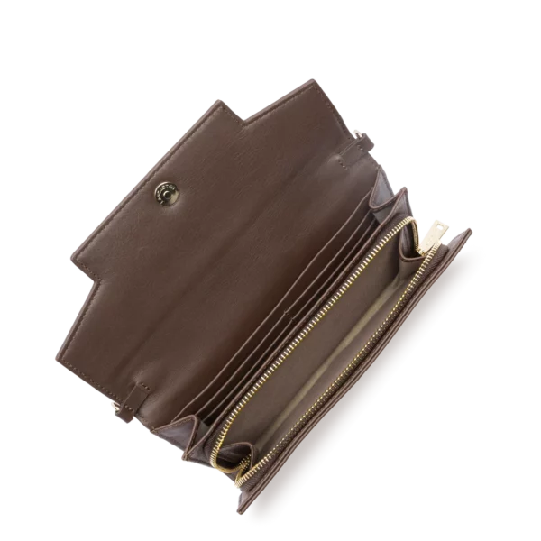 Pochette Mademoiselle Grace Lancaster marron