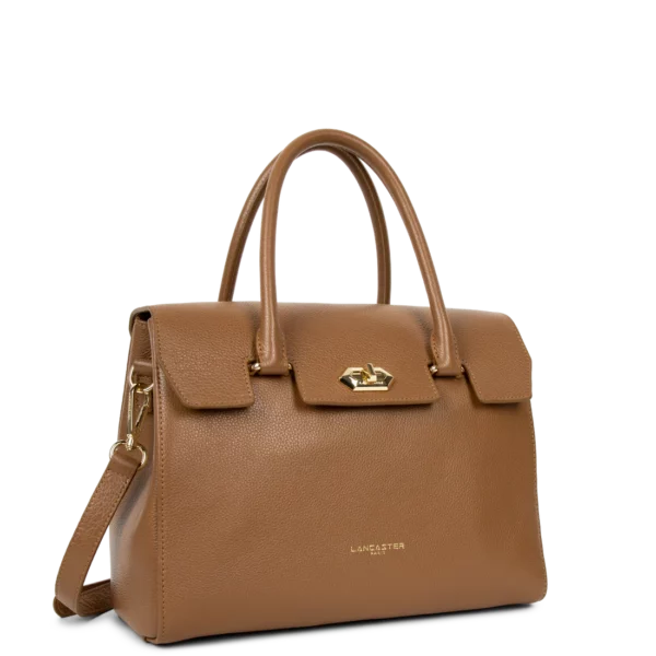 Sac à main Lancaster Milano Cosmos camel