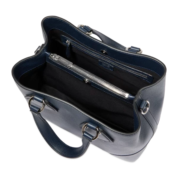 Sac à main cuir Neo Izy S Lancel marine