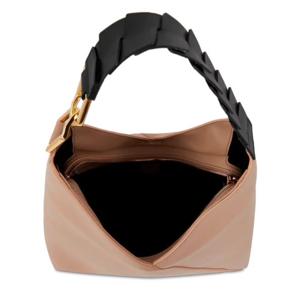 Sac hobo cuir Pagode naturel Lancel