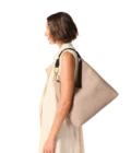 Sac hobo cuir Pagode naturel Lancel