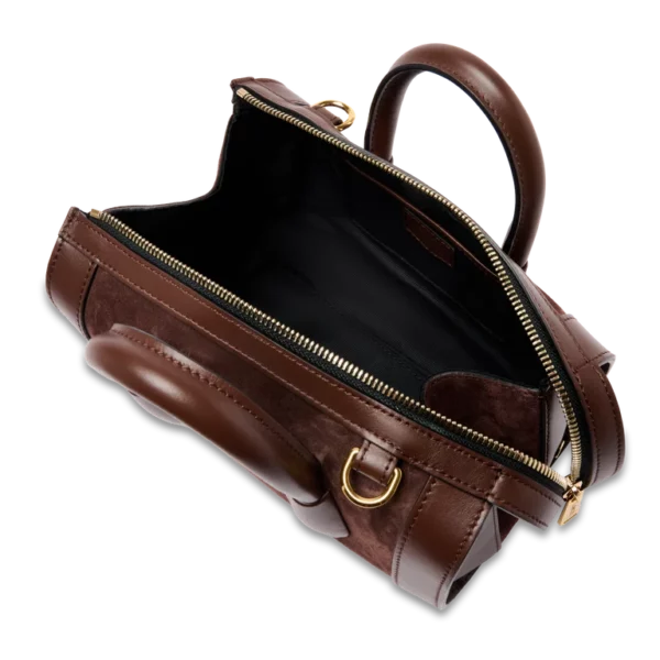 Sac BCBG bowling S Lancel noix de coco