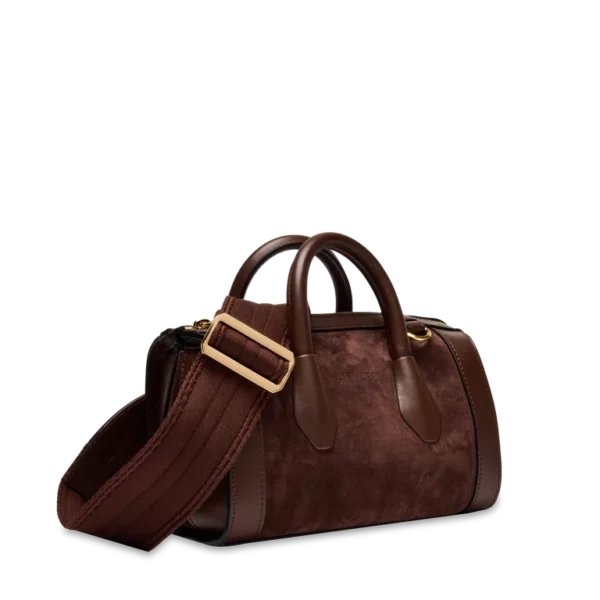 Sac BCBG bowling S Lancel noix de coco