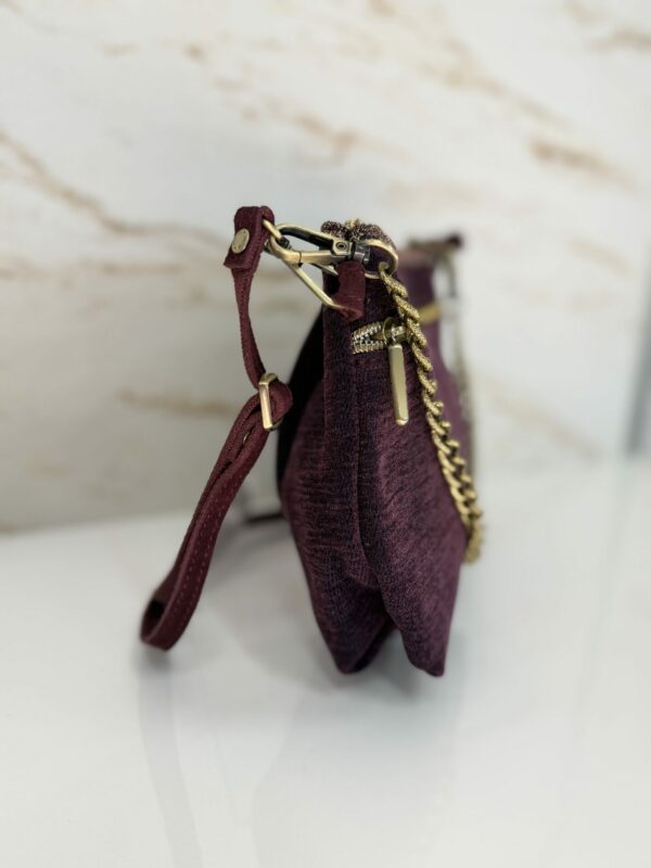 Sac pochette porté travers Mata JN4 Mila Louise rouge