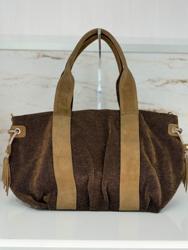 Sac cabas Prudy JN4 Mila Louise ocre