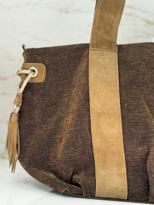 Sac cabas Prudy JN4 Mila Louise ocre