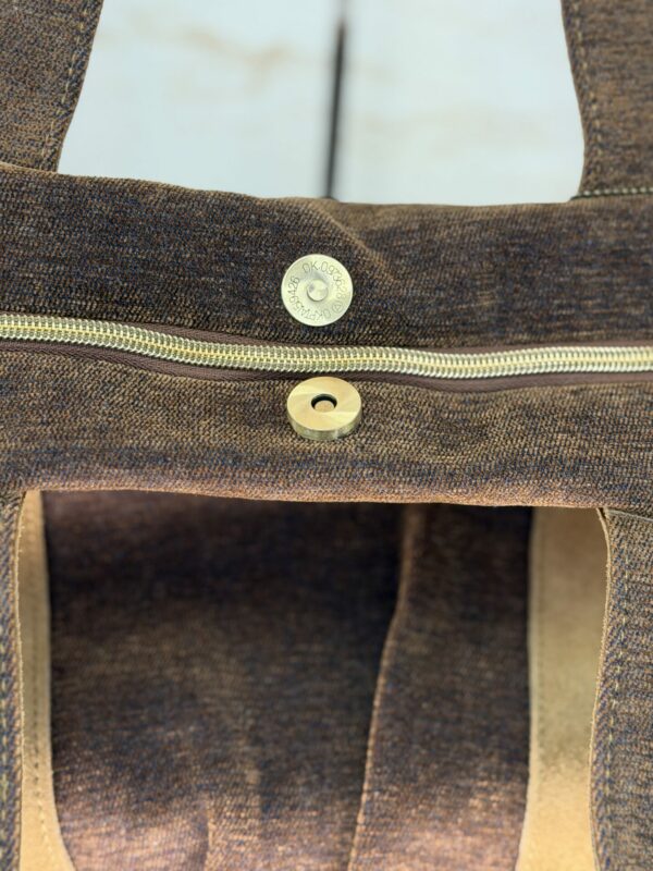 Sac cabas Prudy JN4 Mila Louise ocre