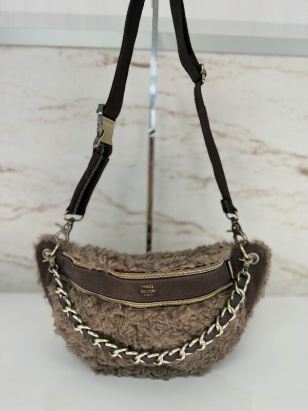 Sac banane Petra M FR Mila Louise gris