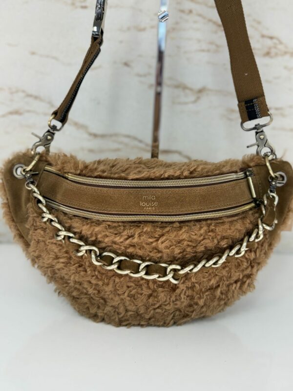 Sac banane Petra M FR Mila Louise ocre