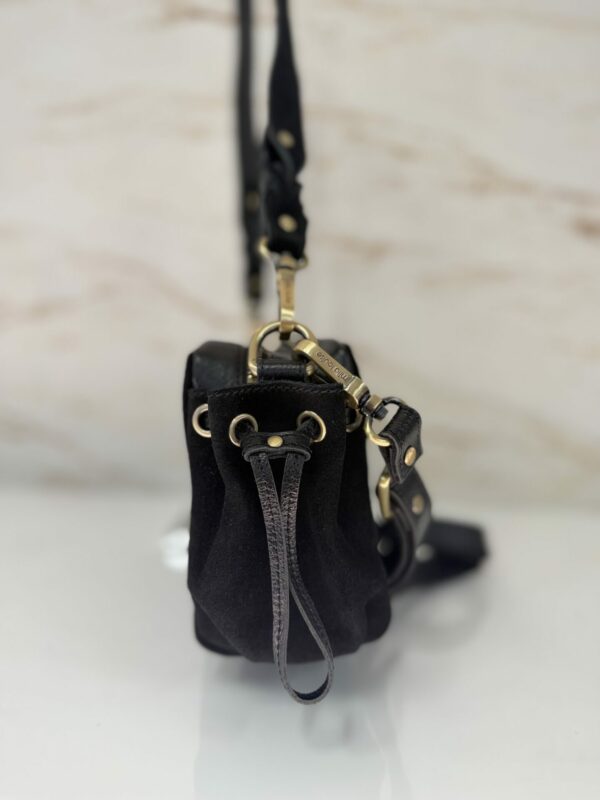 Sac à main Zaza V clous Mila Louise noir