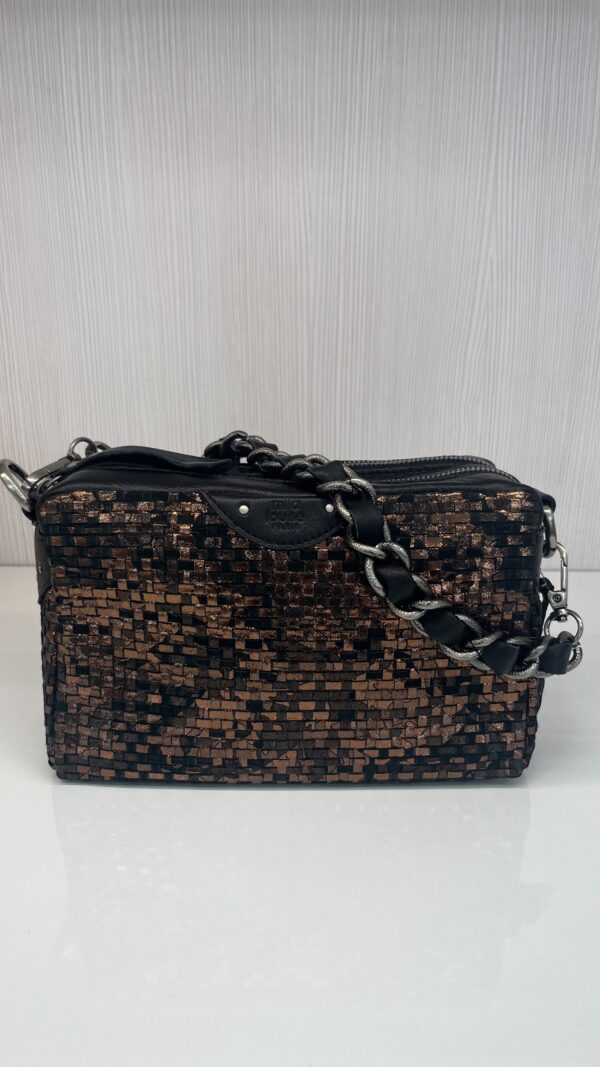 Sac trotteur Mama W Mila Louise noir bronze