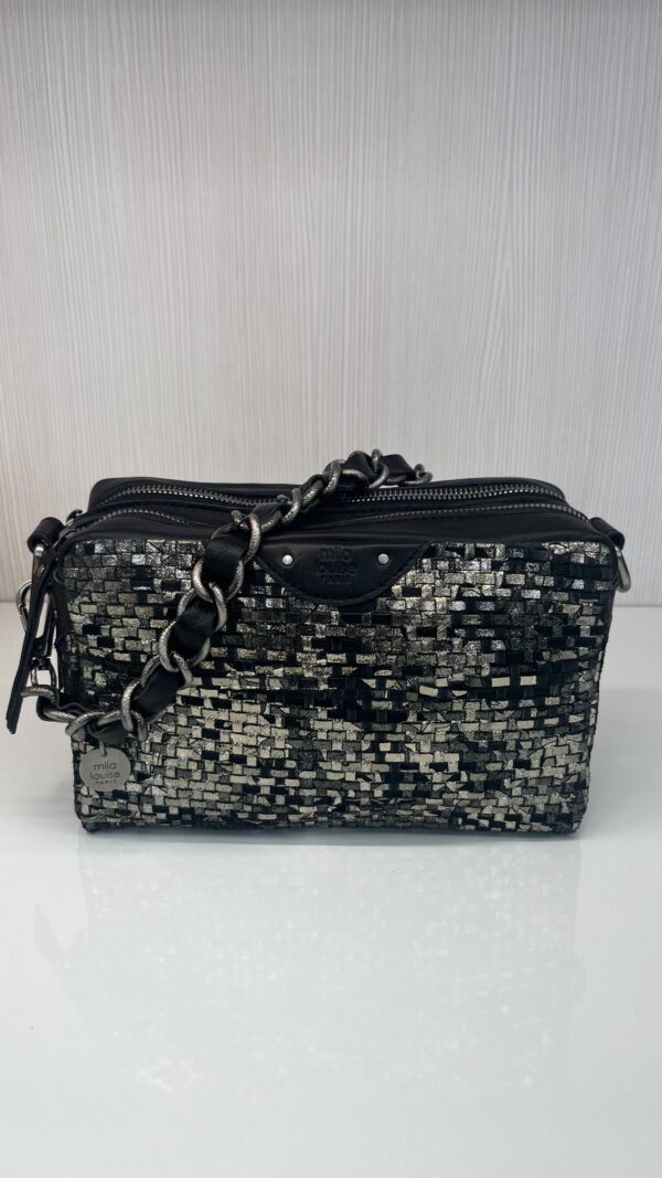 Sac trotteur Mama W Mila Louise noir anthracite