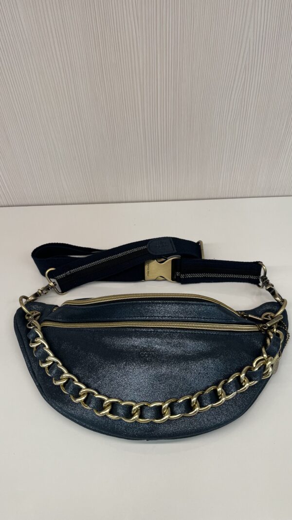 Sac banane Petra X Mila Louise cuir paillettes vertigo