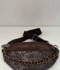 Sac banane Petra W Mila Louise cuir auburn