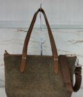 Sac cabas Nanon Pa léopard Mila Louise ocre