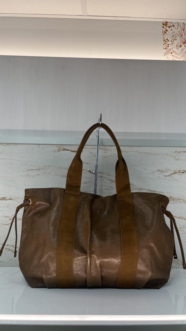 Sac cabas Prudy LX1 Mila Louise ocre