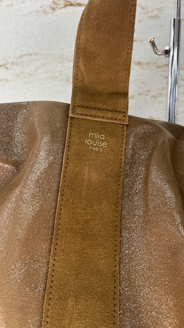 Sac cabas Prudy LX1 Mila Louise ocre
