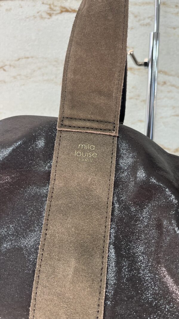 Sac cabas Prudy LX1 Mila Louise fumé kaki