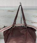 Sac à main cabas Naelys C Mila Louise auburn