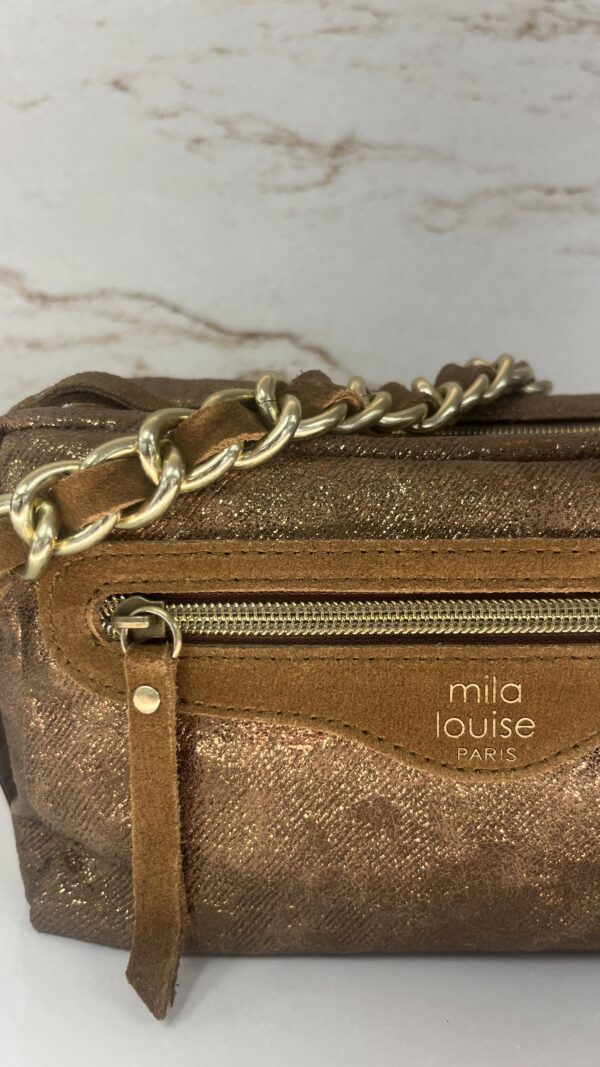 Sac bandoulière Masa DN1 Mila Louise ocre