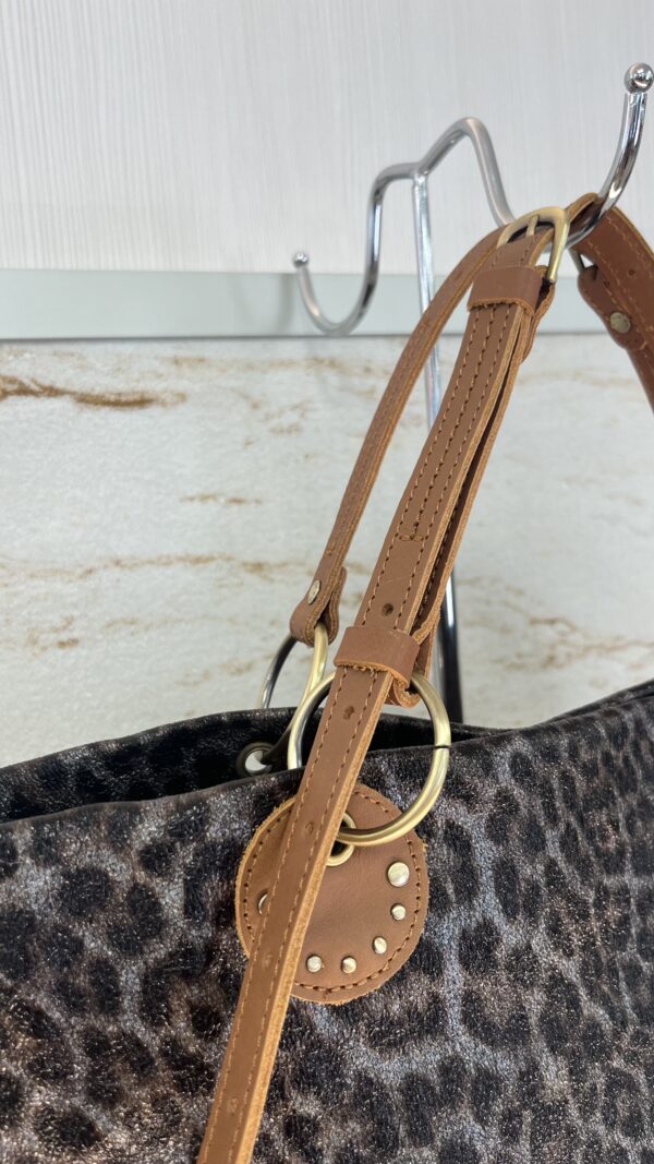 Sac cabas NISA LP2 léopard vertigo Mila Louise