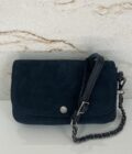 Sac pochette porté travers Odile V vertigo cuir Mila Louise