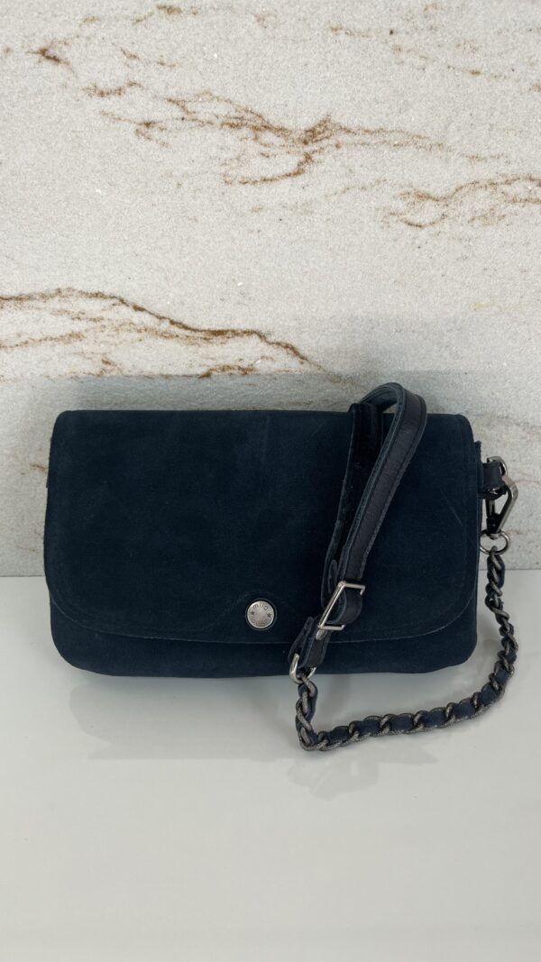 Sac pochette porté travers Odile V vertigo cuir Mila Louise