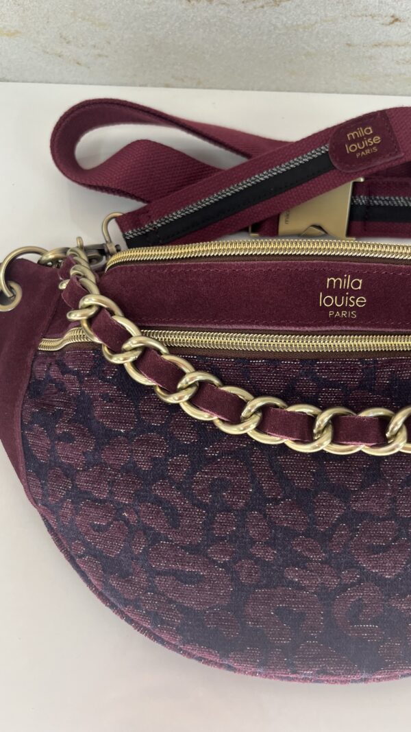 Sac banane Petra M JN1 Mila Louise pourpre