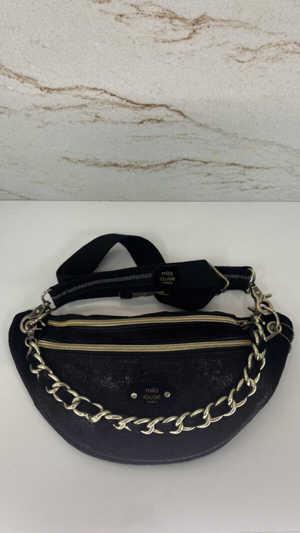 Sac banane Petra DN1 Mila Louise noir