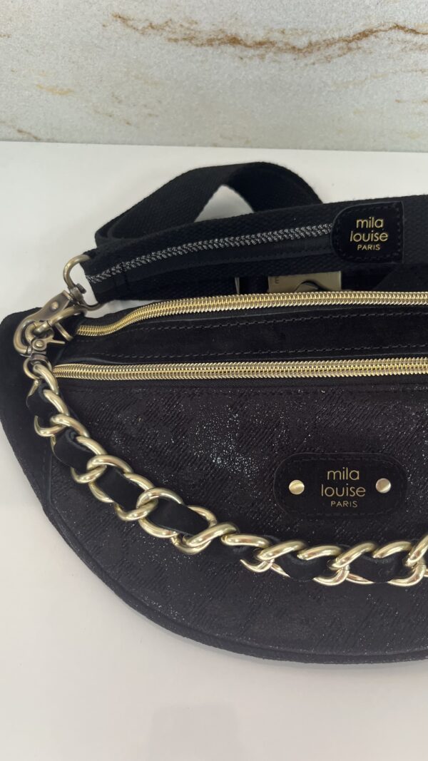 Sac banane Petra DN1 Mila Louise noir