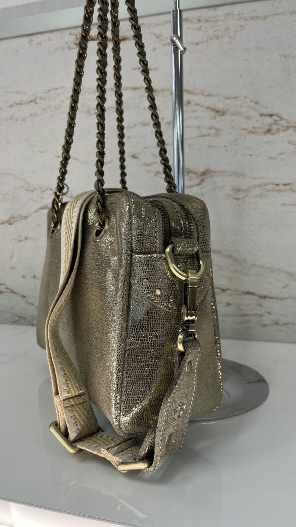 Sac bandoulière cuir Nell RX Mila Louise Oyster