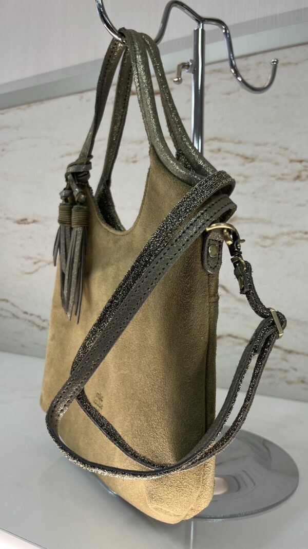 Sac à main avec bandoulière Polya V Mila Louise oyster