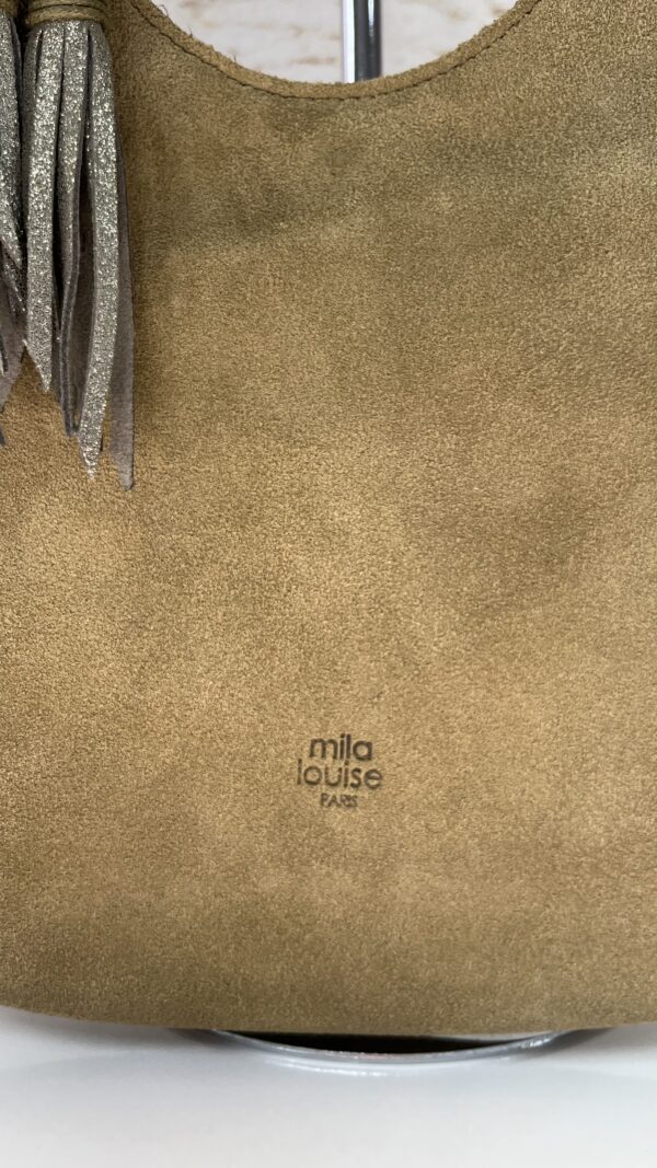 Sac à main avec bandoulière Polya V Mila Louise oyster