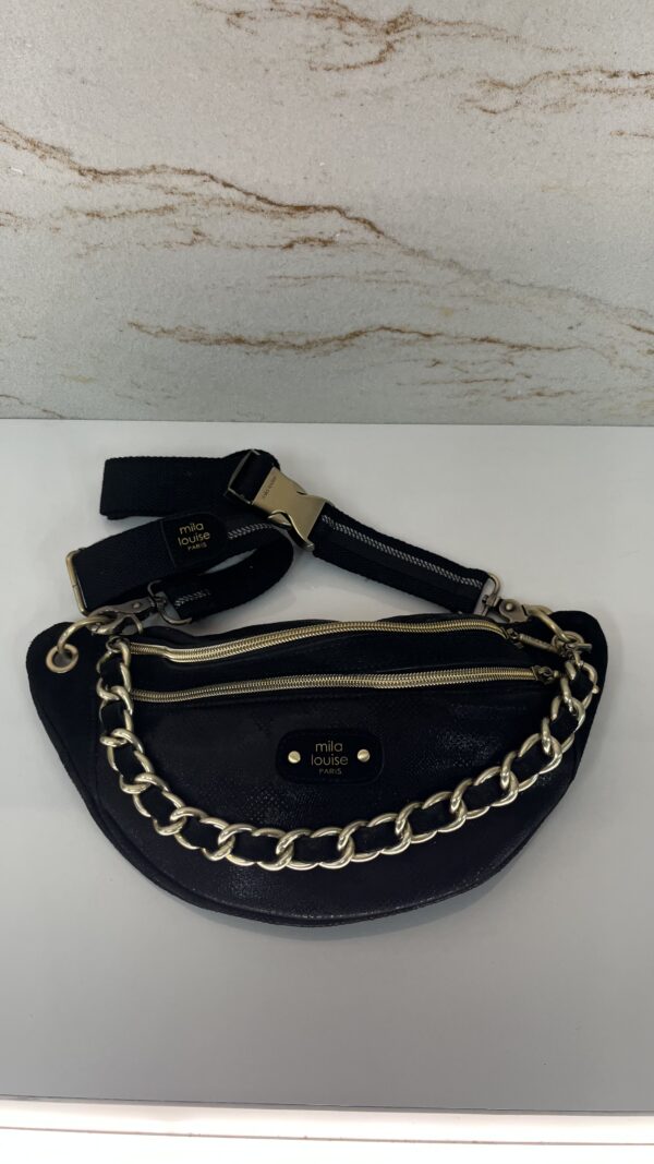 Sac banane Petra PG2 Mila Louise noir